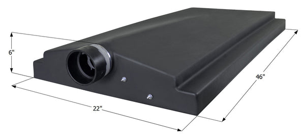 Holding Tank Center End Drain H4049/0287509 - 20 Gal. - 46" x 22" x 6" - Jayco - ICON #15271