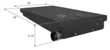 Holding Tank Right Side Drain H4141 - 40 Gal. - 59" x 28" x 8 1/4" - ICON #15421