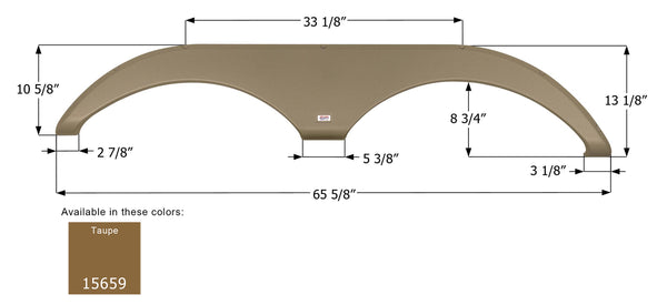 Grand Design Tandem Fender Skirt FS5012 - ICON