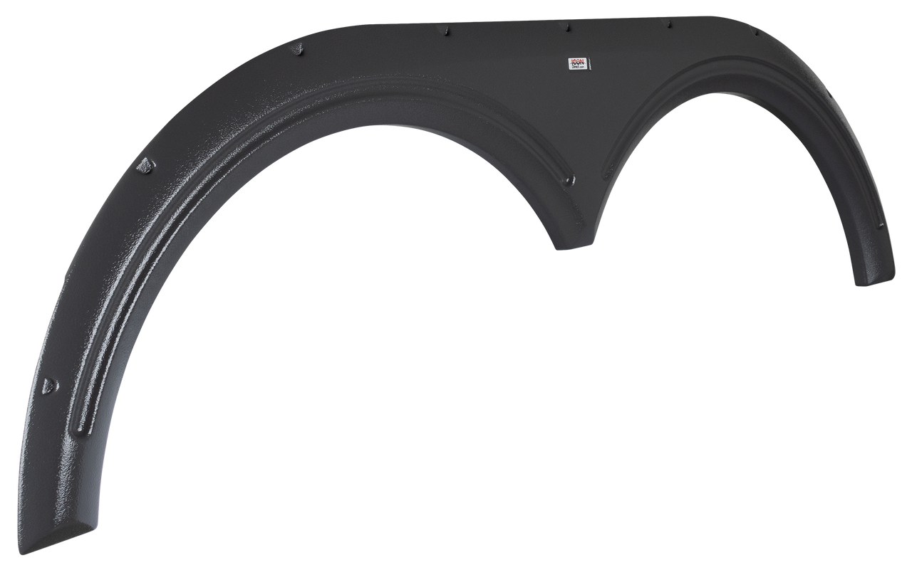 Alpenlite Tandem Axle Fender Skirt FS6293 - Storm Grey - ICON 16293