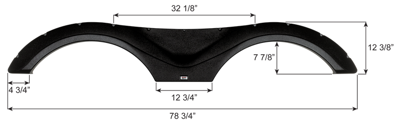 Gulf Stream Tandem Axle Fender Skirt FS6705 - ICON 16705
