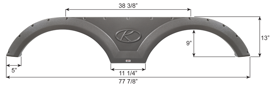 Keystone Tandem Fender Skirt FS2248 - ICON (5 colors)