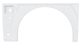 American Eagle Single Axle Fender Skirt FS7147 - White - Passenger Side - ICON 17147