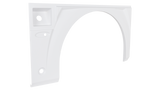 American Eagle Single Axle Fender Skirt FS7147 - White - Passenger Side - ICON 17147