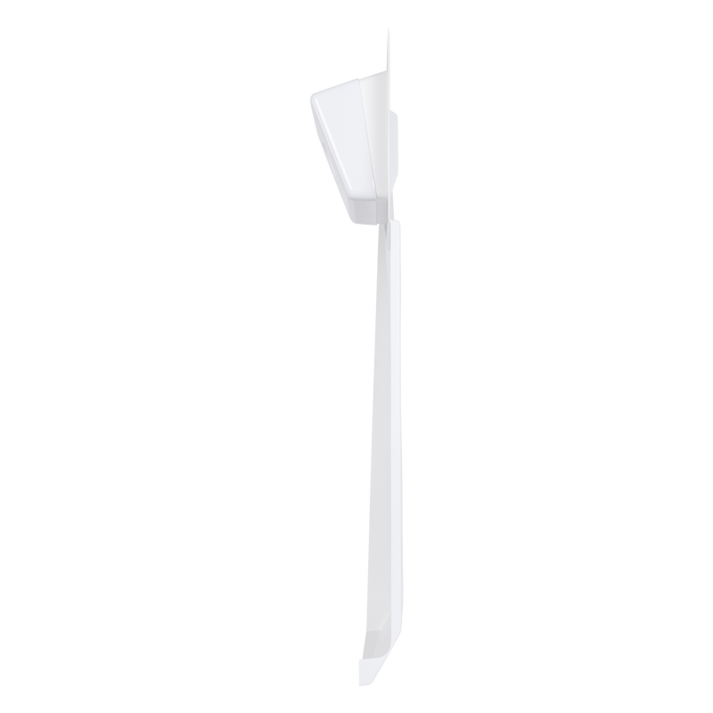 American Eagle Single Axle Fender Skirt FS7147 - White - Passenger Side - ICON 17147