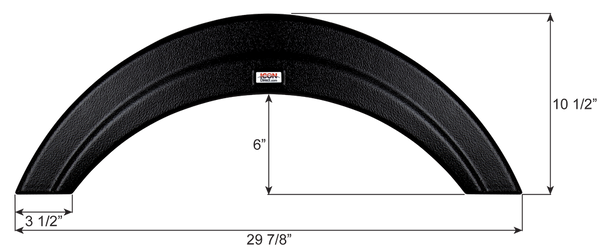 Forest River Single Fender Skirt FS7269 - ICON 17269