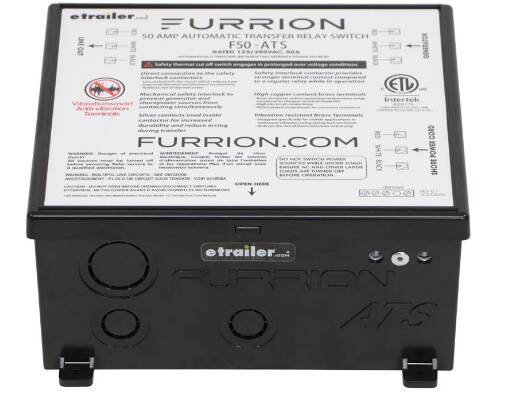 Furrion Transfer Switch - 50A, 125/250V #F50-ATS SKU # 2021123710