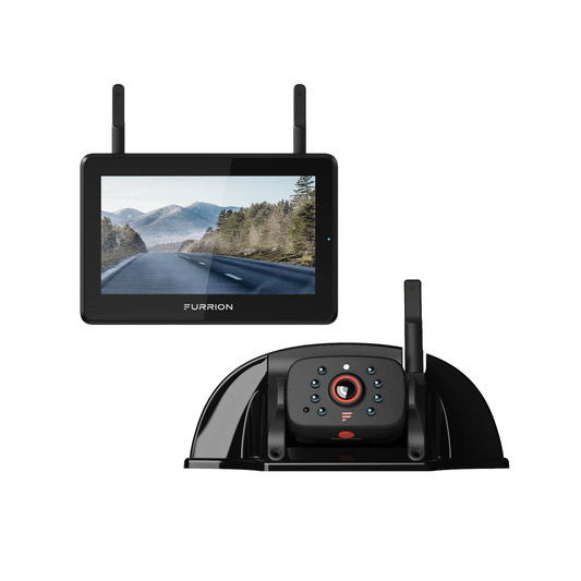Furrion Vision S®+ RV Backup Camera System - 5" Monitor, Rear Sharkfin Camera #FOS5HTASF  2021124370