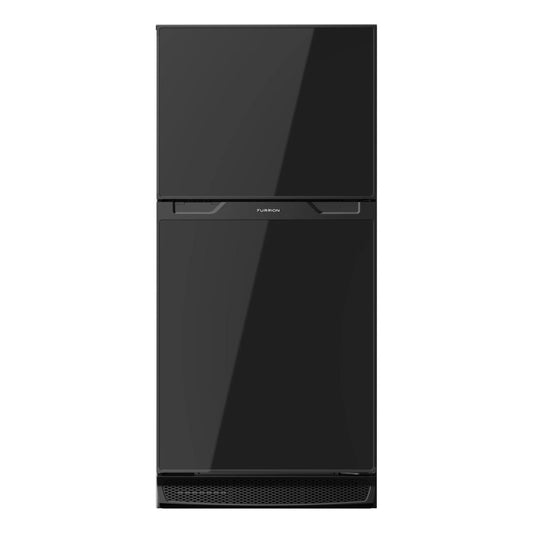 Furrion Arctic® Built-In RV Refrigerator - 12V, 8 cu. ft., Black Glass Doors, Right Hinge #FCR08DCGTA-KR