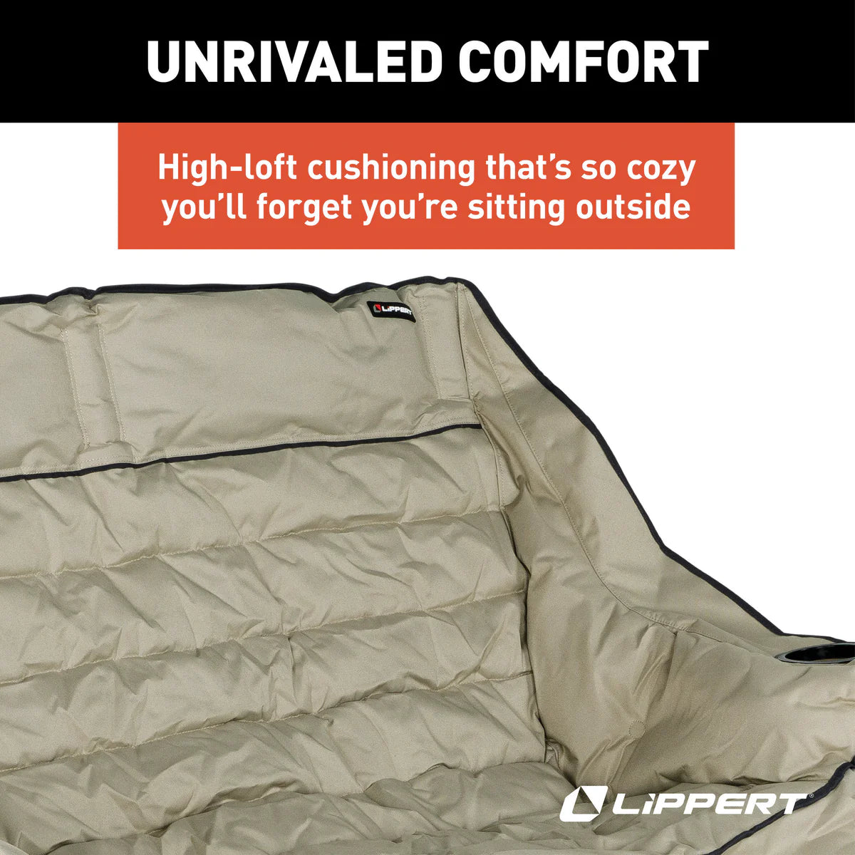 Lippert Big Bear Folding Loveseat - Sand 2023053718