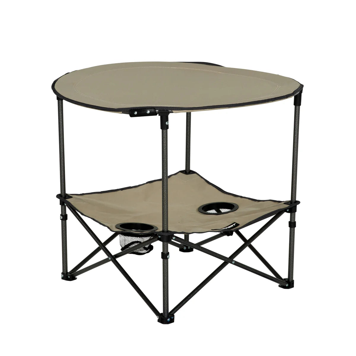 Lippert Two-Tier Folding Camping Table - Sand 2023053721