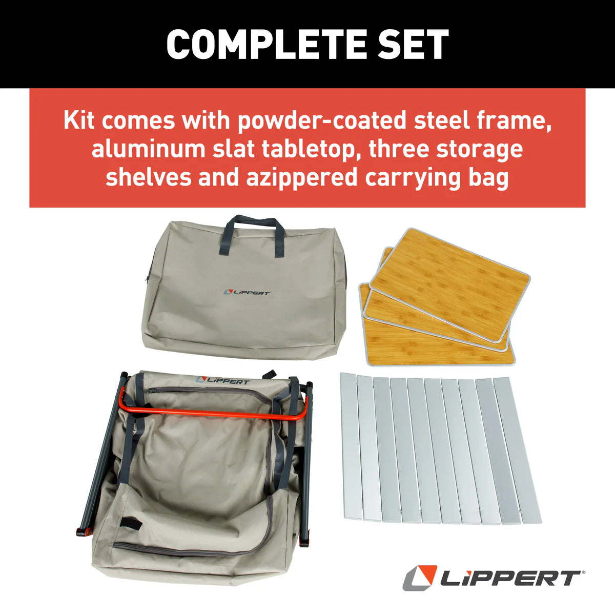 Lippert Camping Pantry - Sand 2023053723