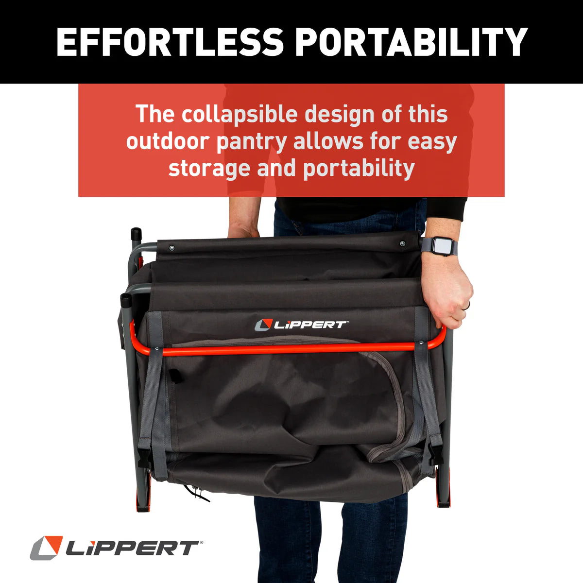 Lippert Camping Pantry - Dark Grey 2023053725