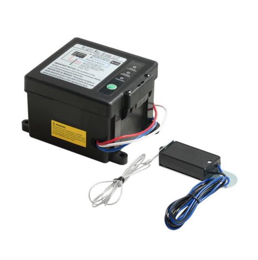 Bright Way Complete Trailer Breakaway Kit Side Load with LED Charge Indicator 12V5AH Battery Emergency Trailer Brake Switch - 2382