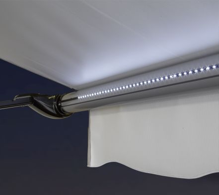 Awning LED Light Strip, 16 Ft. Length, 60 Lights per Meter, White - Carefree RV