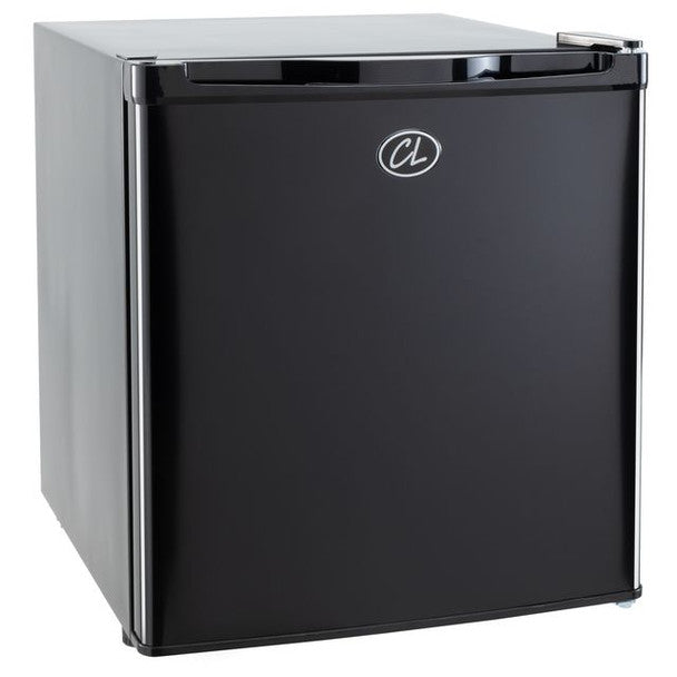 RV Refrigerator 1.6 Cubic Feet 110V by CL - Black
