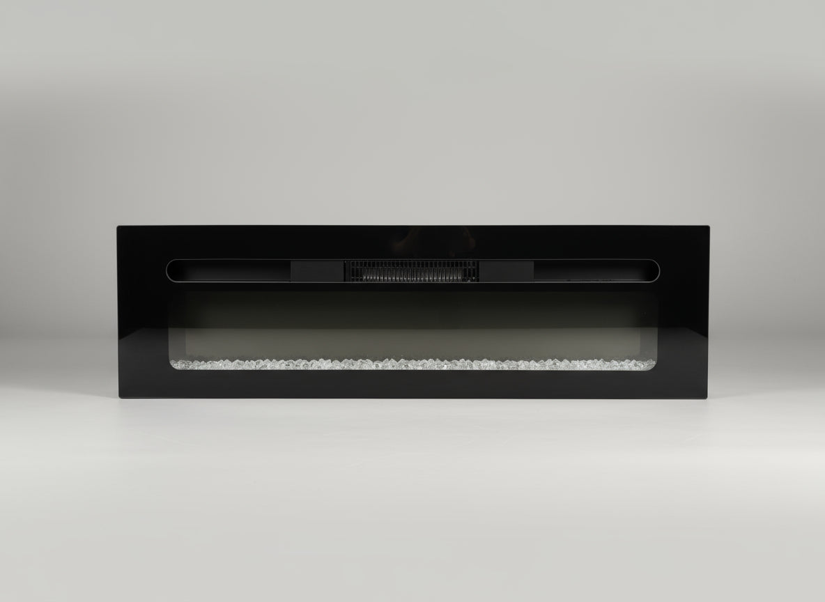 Covenant 36" Slim Black electric RV fireplace insert 