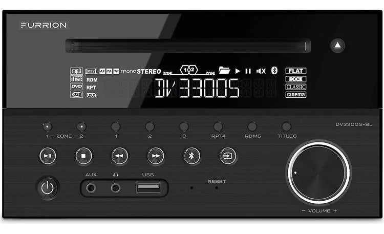 Furrion RV & Marine Entertainment System - 120W, 2-Zone, DVD #DV3300S-BL  2021123612