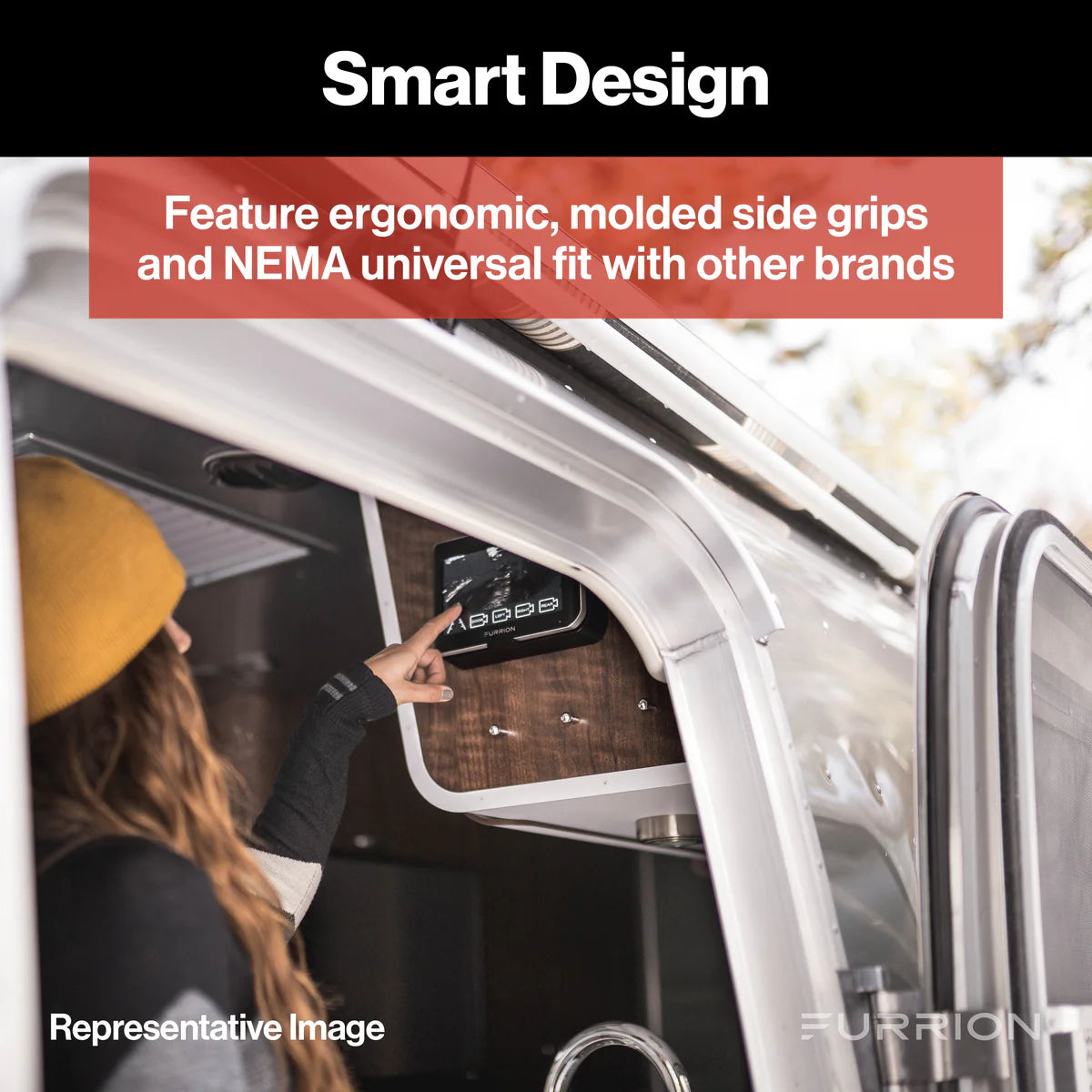 Furrion Marine Y-Adapter - 2(30A) to 50A, 125V, Yellow #F3050Y-SY  2021123694