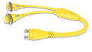 Furrion Marine Y-Adapter - 2(30A) to 50A, 125V, Yellow #F3050Y-SY  2021123694
