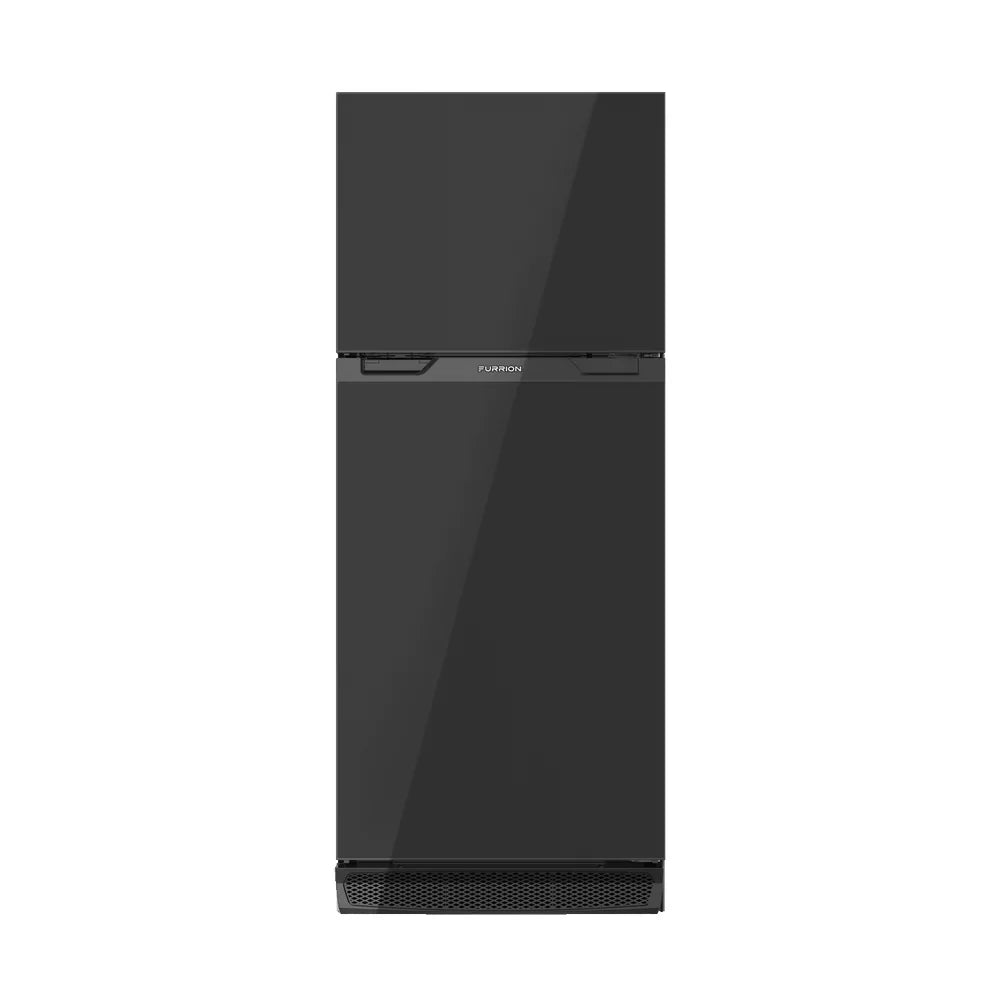 Furrion Arctic® 12V RV Refrigerator - 10 cu. ft. with Glass Doors, Left Hinge, Black #FCR10DCGTA-KR