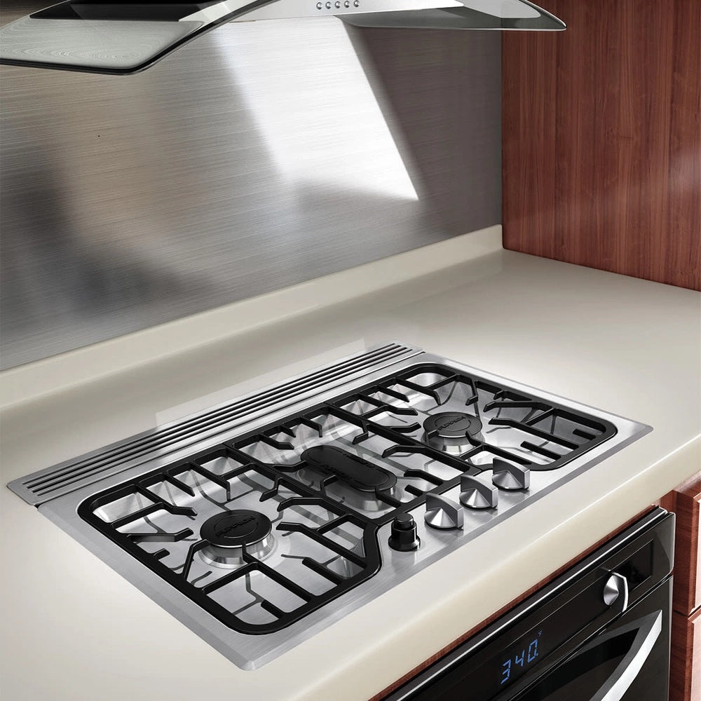 Furrion Chef Collection® 3-Burner Gas RV Cooktop - 24" Stainless Steel #FGH4ZSA-SS