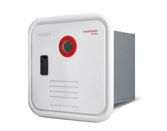 Fogatti Water Heater; InstaShower 9 PRO Model FS10B1S, LP, On Demand/ Tankless - INSTASHOWER 9 PRO