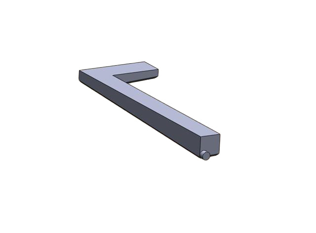 Custom Roto-Molding L-Shaped End Dump Waste Holding Tank H-460