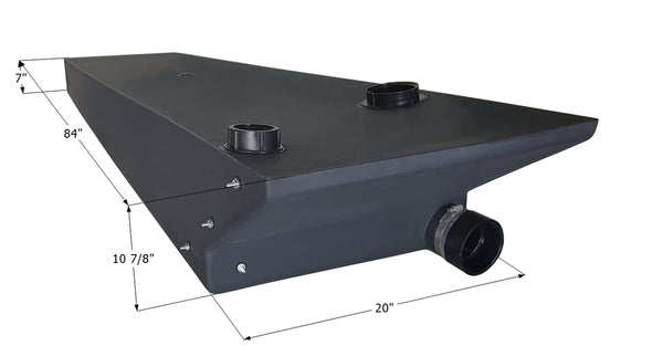Holding Tank End Drain H3658/0171380 - 53 Gal. - 84" x 20" x 10 7/8" - Jayco - ICON #14297