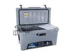 LINE-X Accessories Expedition Cooler, 75 Quart, Gray - COOLER75