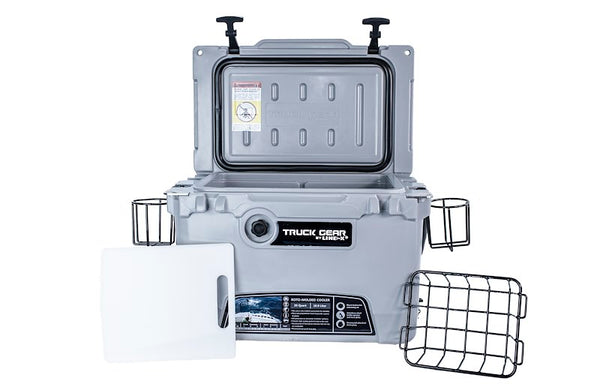 LINE-X Accessories Expedition Cooler, 20 Quart, Gray - COOLER20