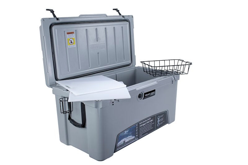 LINE-X Accessories Expedition Cooler, 110 Quart, Gray - COOLER110