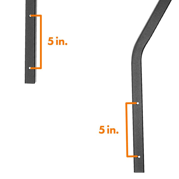 MORryde STP214‑006H 4‑Step Handrail for 1st Gen StepAbove® Entry Steps
