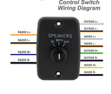 RV 2-Way Speaker Selector Switch RP-1802