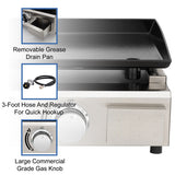 iRV Griddle with Ceramic Cooking Plate 17"