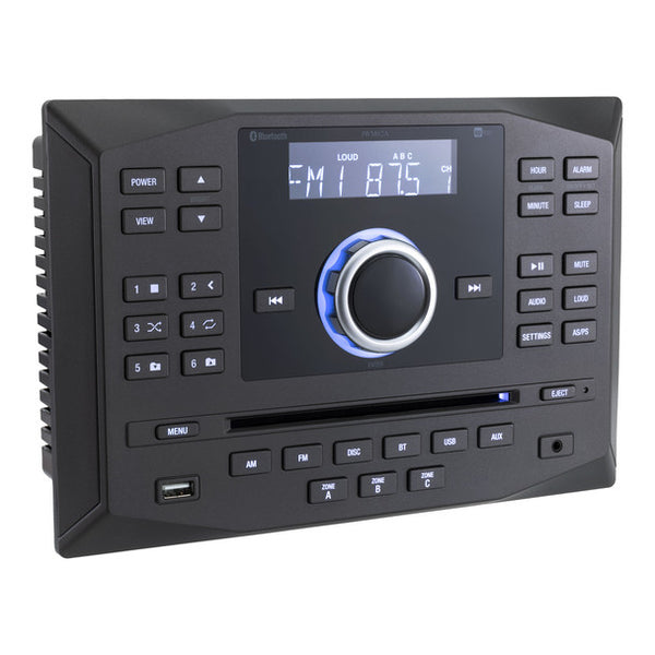 Jensen JWM62 RV Stereo AM/FM Radio CD/DVD 3-Zone 12v DC  RP-2135