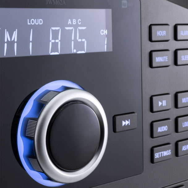 Jensen JWM62 RV Stereo AM/FM Radio CD/DVD 3-Zone 12v DC  RP-2135