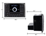 Jensen JWM62 RV Stereo AM/FM Radio CD/DVD 3-Zone 12v DC  RP-2135