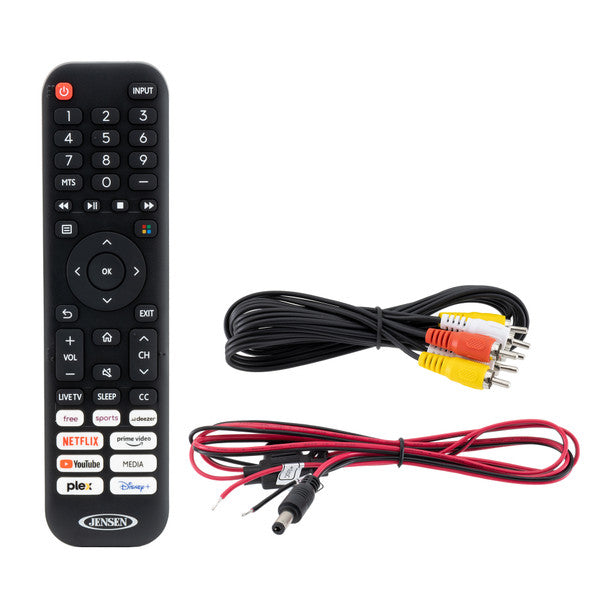 Jensen 24" RV Television 720p LED Screen 12/120-Volt Smart TV  RP-2137
