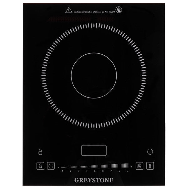 Greystone RV Induction Cooktop with Pan 1300W (Portable)