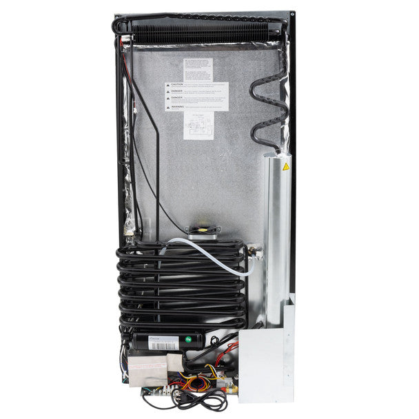 RV Refrigerator 6.3 Cubic Feet 3-Way Gas and Electric - Black or Stainless Steel