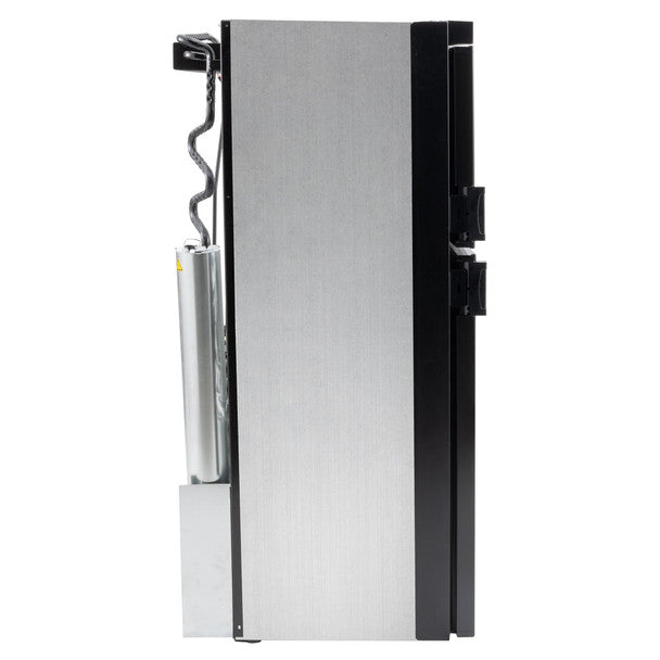 RV Refrigerator 6.3 Cubic Feet 3-Way Gas and Electric - Black or Stainless Steel