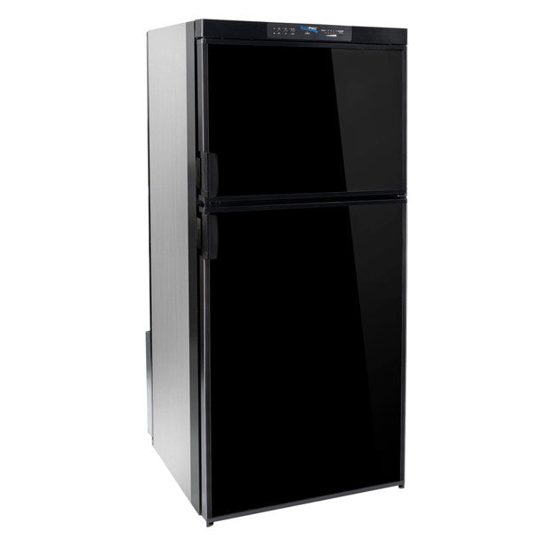 RV Refrigerator 6.3 Cubic Feet 3-Way Gas and Electric - Black or Stainless Steel