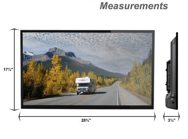 Jensen RV Television 32" 720p LED Screen 12 Volt HD