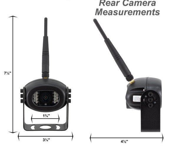 Voyager RV Wireless Backup Camera with 7" Monitor DIY System