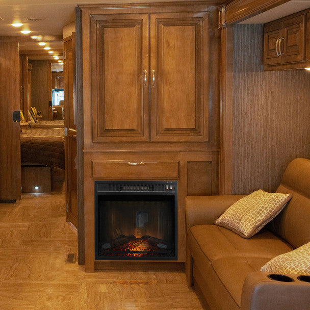 RV Electric Fireplace 18"   RP-FP-18W
