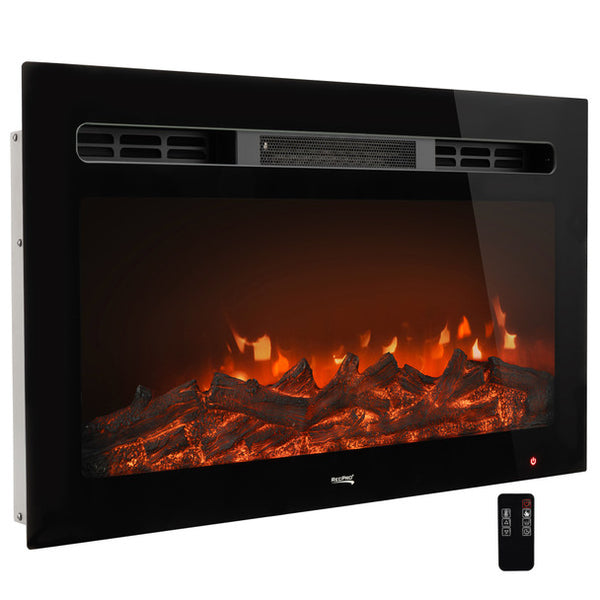 RV Electric Fireplace 30" with Flame Color Settings   FP-30L-RP