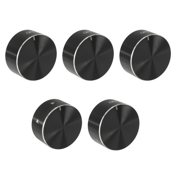 Greystone RV Replacement Knobs for Cooktop or Range (Pkg. of 5)