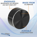 Greystone RV Replacement Knobs for Cooktop or Range (Pkg. of 5)