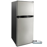RV Refrigerator 10 Cubic Feet 12V Stainless Steel